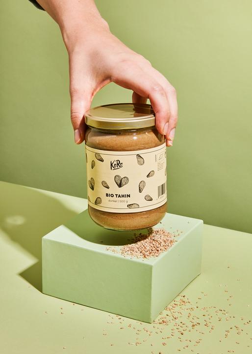 Produktbild KoRo Bio Sesammus aus ungeschälten Sesamsamen (500 g)