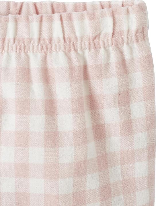 Produktbild Vertbaudet Mädchen Schlafanzug mit Flanellhose, Regenbogen (110)