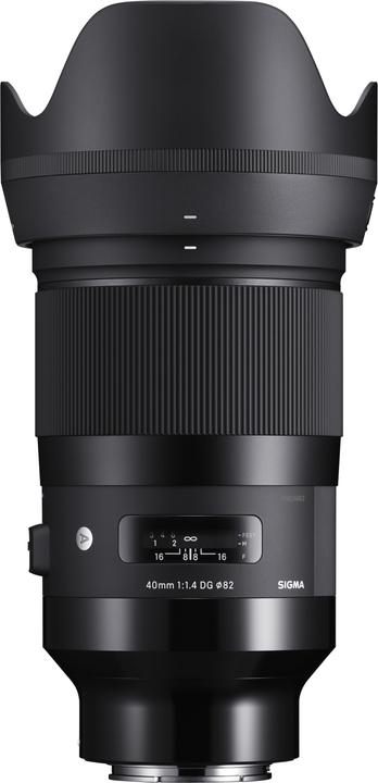 Produktbild Sigma 40mm f/1.4 DG HSM, Sony E (Sony E, APS-C / DX, Vollformat)