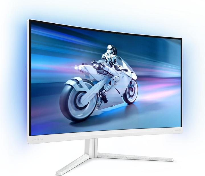 Actual product image Philips Evnia 27M2C5501 - 27 inch QHD Curved Gaming Monitor, white (2560 x 1440 pixels, 27")