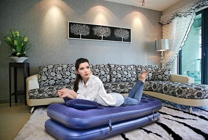 Actual product image Jilong Flocked air bed