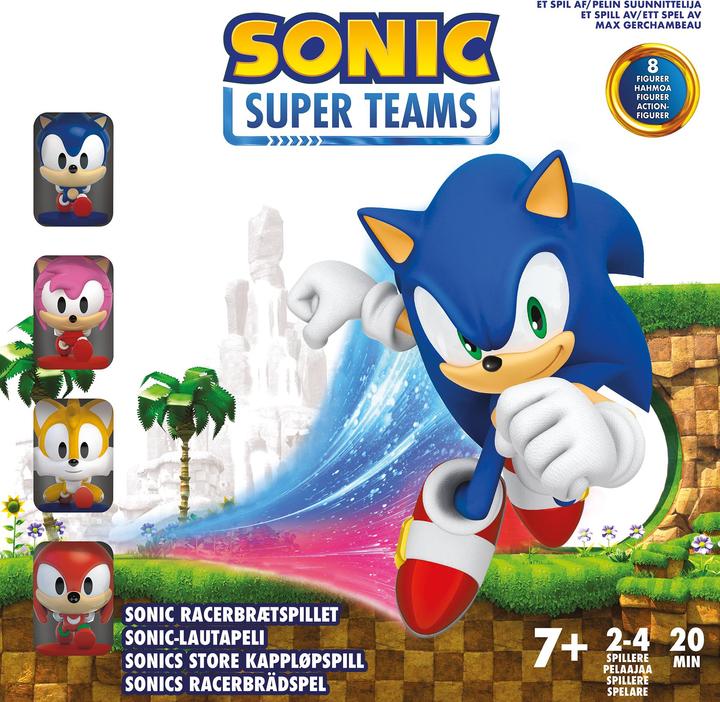 Produktbild Asmodée Sonic Racer Boardgame (Nordic) (SONIC01NOR) (Dänisch, Niederländisch, Finnisch, Schwedisch)