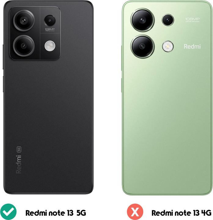 Produktbild Avizar Handyhülle mit Kameraabdeckung Series (Xiaomi Redmi Note 13)