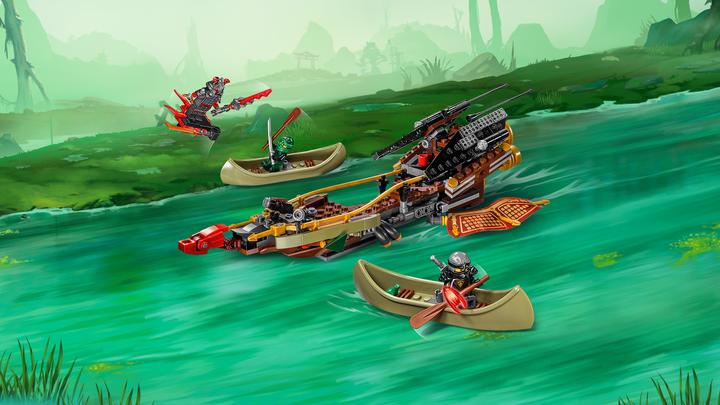 Produktbild LEGO Schatten des Ninja-Flugseglers (70623, LEGO Ninjago)