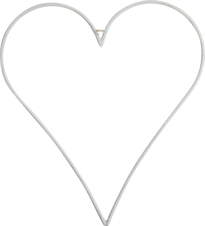 Immagine prodotto VBS Anello in metallo "Cuore", bianco
