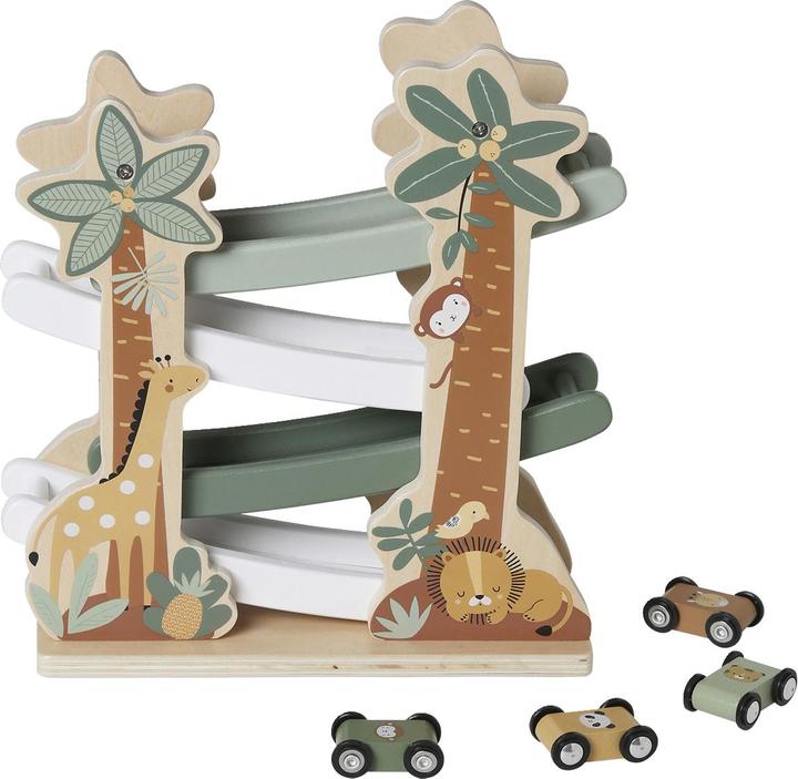 Actual product image Vertbaudet Animal ball track made of wood FSC