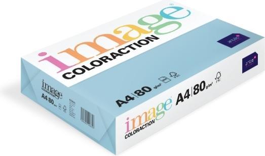 Produktbild Image Kopipapir Coloraction A4 80g Iceberg Pale Icy Blue - (500 ark pr. pakke) (80 g/m², 500 x, A4)