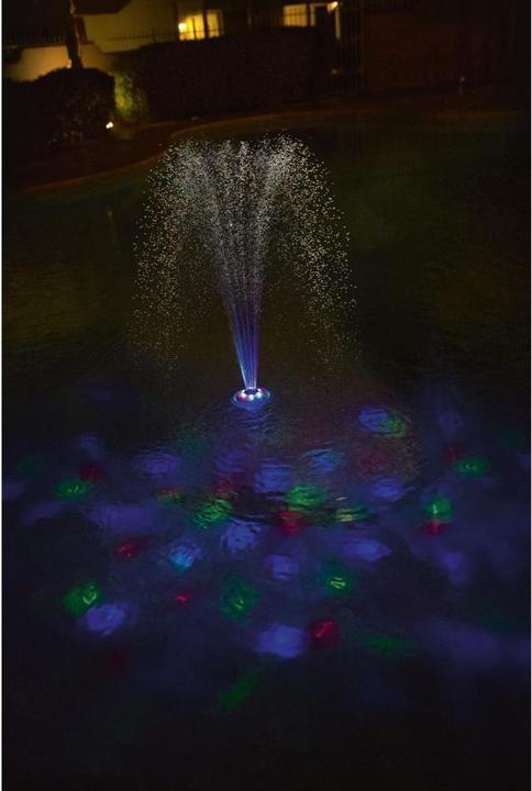Actual product image Bestway Floating LED lighted water fountain