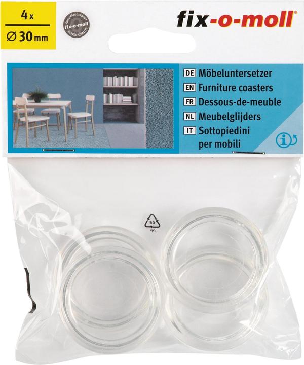 Actual product image Fix-o-moll Furniture coaster (4 Piece)