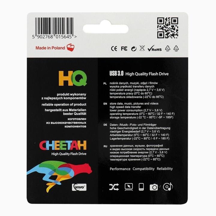 Produktbild IMRO pendrive 8GB USB 3.0 Cheetah (8 GB, USB-A)