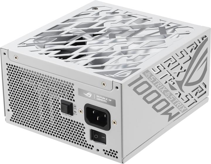 Image du produit ASUS ROG Strix 1000P White Gaming Netzteil, 80+ Platinum, Modular, 135 mm Lüfter (1000 W)