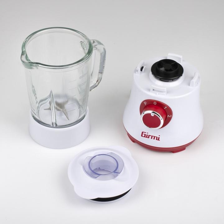 Produktbild Girmi FR23 0,6 L Tischblender 300 W Rot, Transparent, Weiss (300 W)