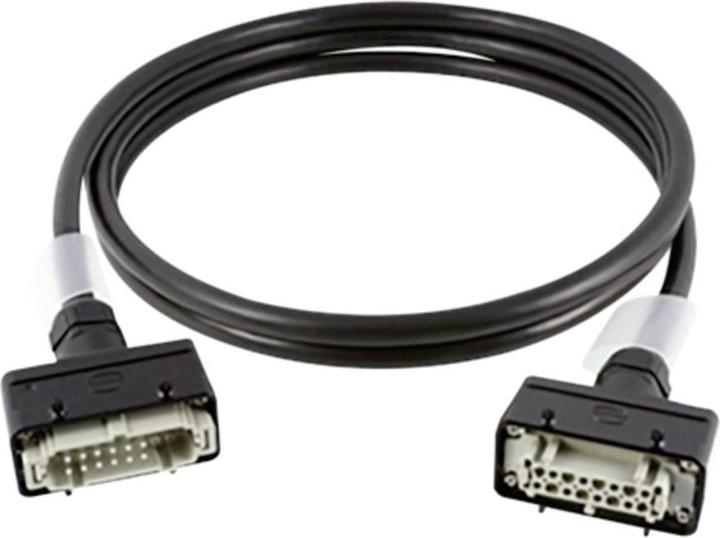 Productafbeelding Contrik CKPE50-AHAH-M100 Meeraderige kabel Harting E16 Zwart (10 m, Multicore)