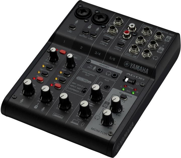 Yamaha AG06MK2B (Studio- und Livemixer)