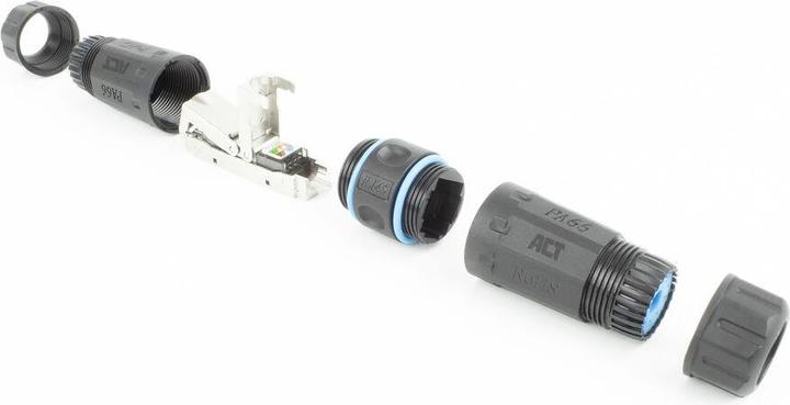 Image du produit Coupleur de câble CAT6A extérieur IP68 (Raccord réseau)
