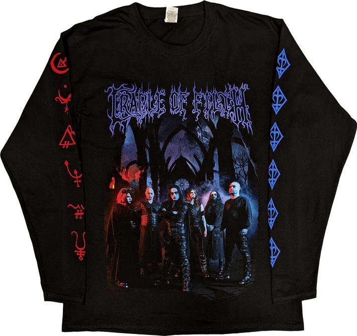 Actual product image Cradle Of Filth Unisex Adult Existence Band Long-Sleeved T-Shirt (M)