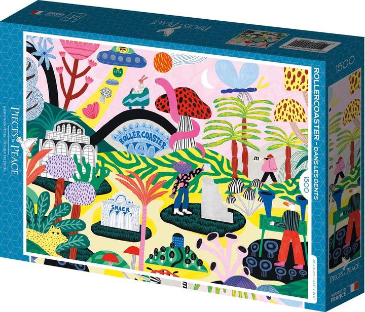 Immagine prodotto Pieces & Peace Puzzle 1500 pezzi Montagne russe (1500 pezzi)