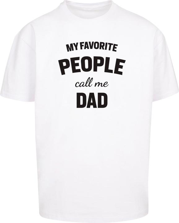Immagine prodotto Merchcode Festa del papà - Maglietta oversize pesante My Favourite People Call Me Dad - 112969 (XL)