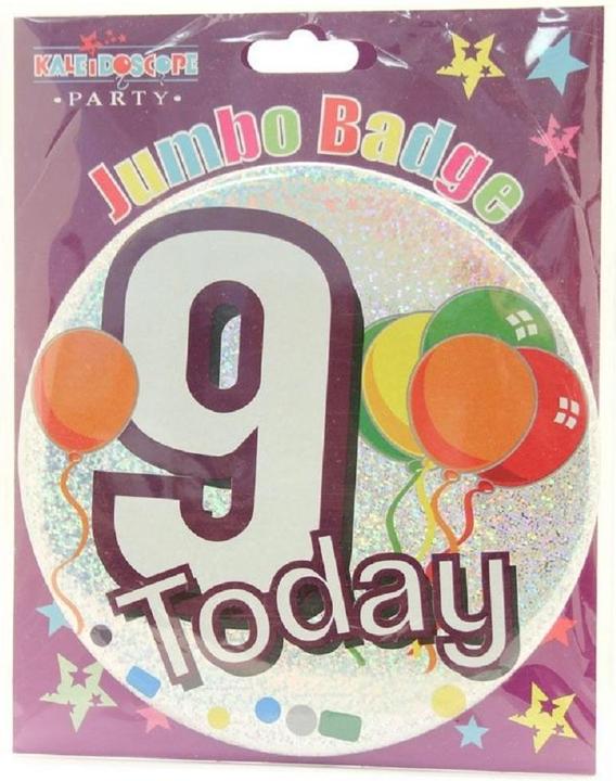 Produktbild Apac 9 PartyButton Geburtstag