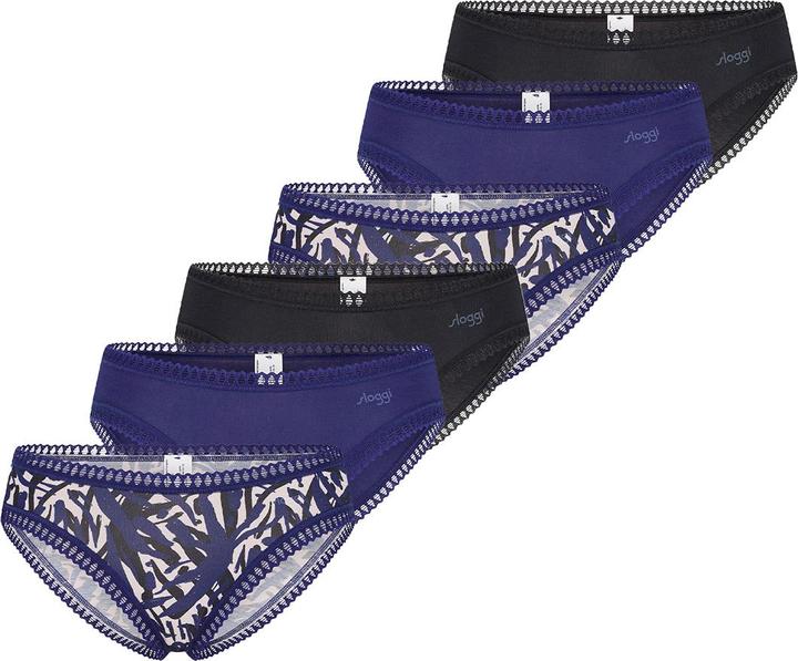 Produktbild Sloggi 6er Pack GO Crush Mini Slip (XS, 6er Pack)
