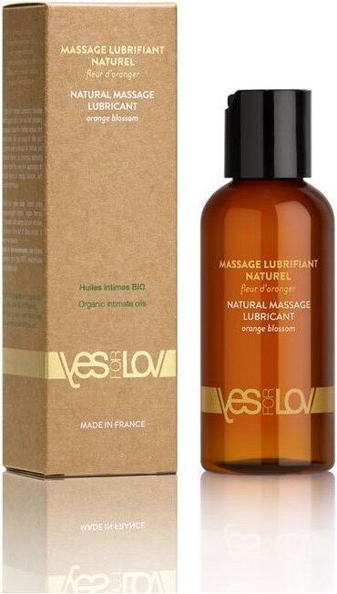 Image du produit YESforLOV Lubrifiant de massage naturel à la fleur d'oranger 100 Ml (100 ml)