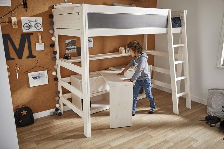 Produktbild Lifetime Kidsrooms Kinderzimmer HILBERT, Play and Store,, mit Roll Lattenrost (90 x 200 cm)