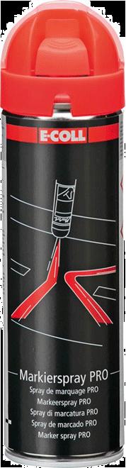 Image du produit E-coll Spray de marquage (Rouge, Fluorescent, 0.50 l)
