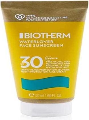 Productafbeelding Biotherm Waterlover Crème Solaire Anti-veroudering SPF30 crème (Zonnecrème, SPF 30, 50 ml, 67 g)