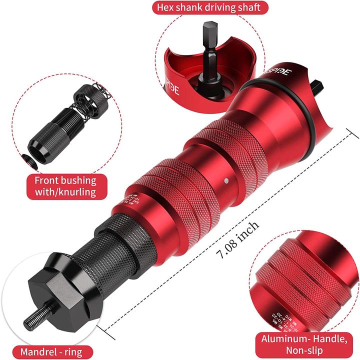 Produktbild Beaspire Nietmuttern Adapter Kit