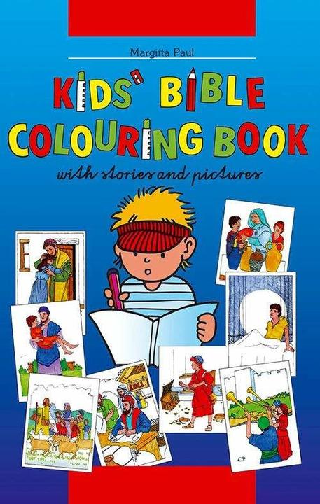 Actual product image Children coloring bible english