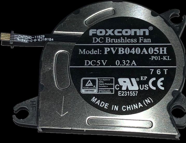 Actual product image Foxconn Nintendo Switch fan spare part OEM (Switch)