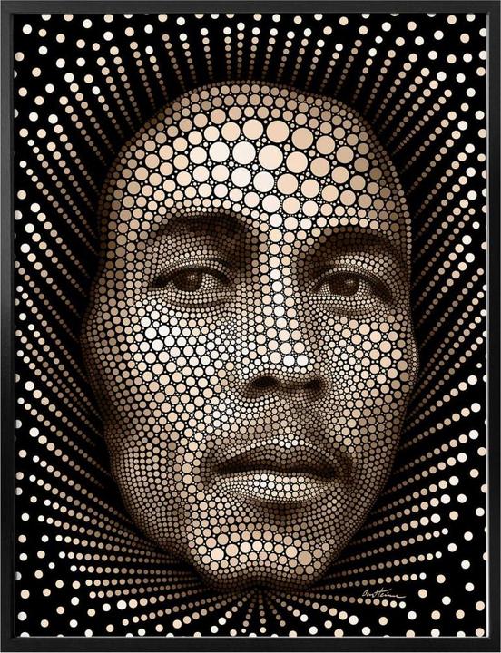 Produktbild Trenddeko Ben Heine - Circlism: Bob Marley (50 x 60 cm)