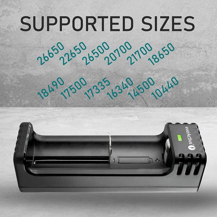 Actual product image Everactive LC-100 (1 pcs., AAA, AA, Chargers without battery)