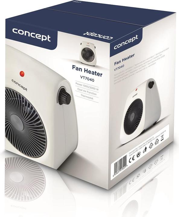 Productafbeelding Concept Ventilatorverwarming VT7040 (2000 W)