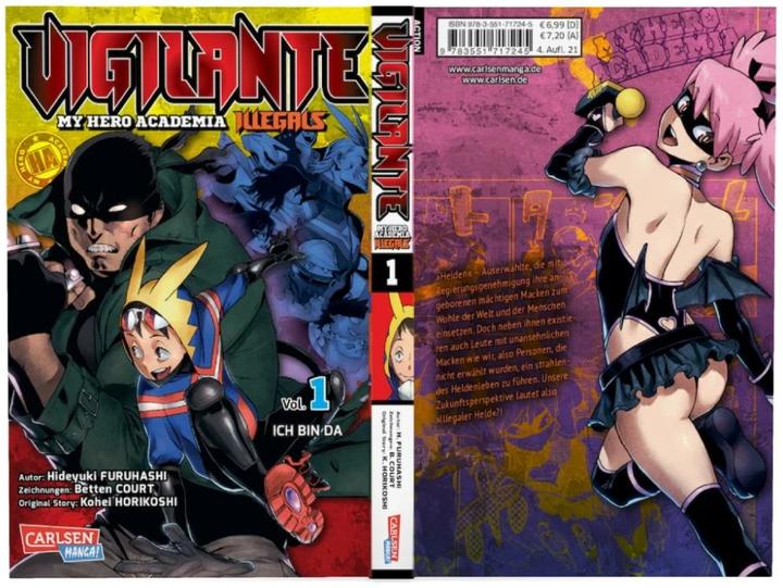 Produktbild Vigilante - My Hero Academia Illegals 1 (Deutsch, Kohei Horikoshi, 2018)