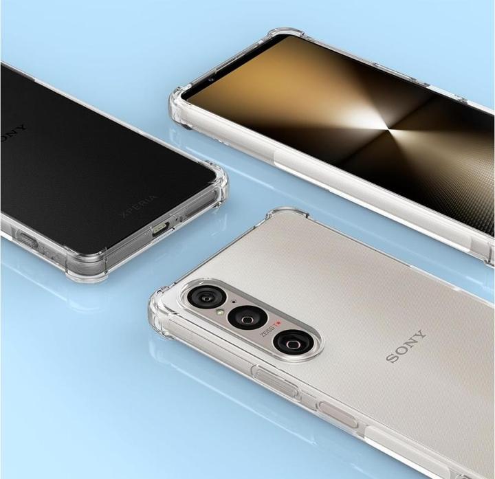 Produktbild Screenguard Sony Xperia 1 VI Hülle Crystal Soft Airbag Bumper (Sony Xperia 1 VI)
