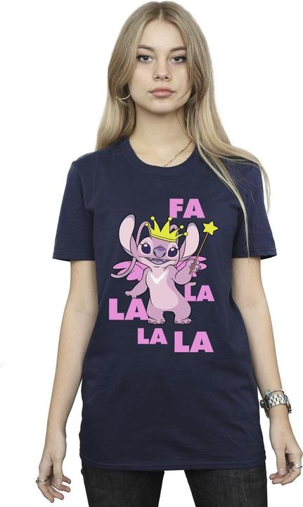 Produktbild Disney Lilo & Stitch Angel Fa La La TShirt (S)