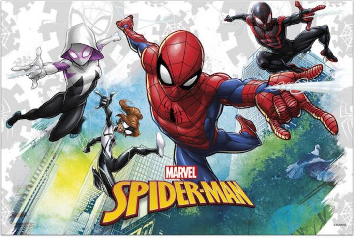 Actual product image Decorata Party Spiderman Birthday Tablecloth (120 x 180 cm)