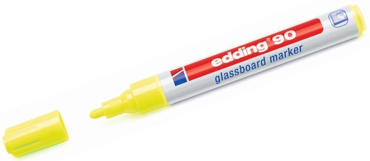 Produktbild Edding 90 Glasboardmarker - für brillante Ergebnisse (Gelb, 3 mm, 1 x)