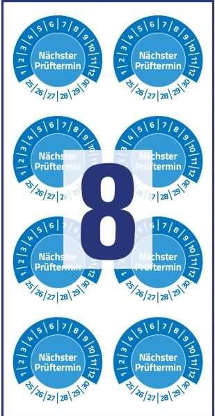 Produktbild Avery Prüfplaketten