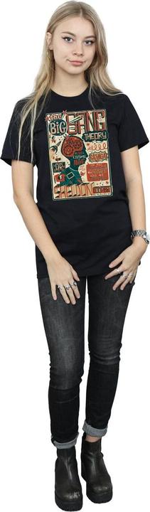 Immagine prodotto Big Bang Theory Femme/Les femmes - T-shirt boyfriend en coton avec affiche infographique (3XL)