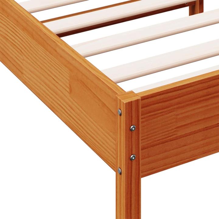 Actual product image VidaXL Pine bed (90 x 190 cm)