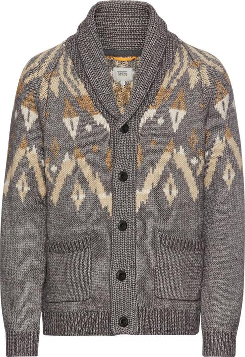 Camel Active Strickjacke aus Baumwollmix