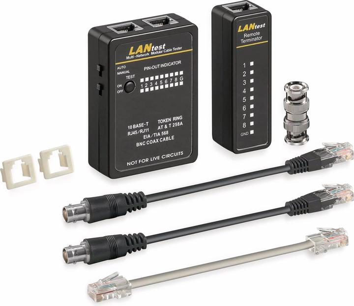 Actual product image Goobay Network Cable Tester Set