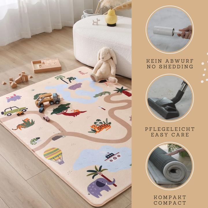 Actual product image Hakuna Matte Samtmatte, Wolke, Play (160 x 120 cm)