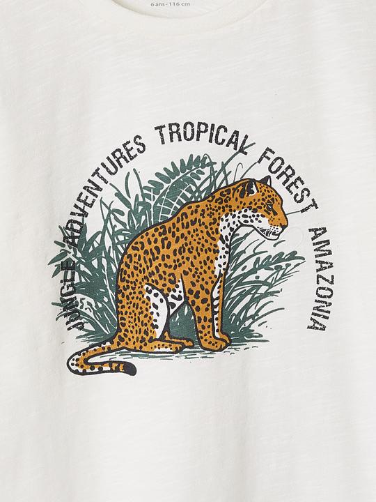 Actual product image Vertbaudet Jungen T-Shirt mit Naturmotiv, Recycling-Baumwolle (152)