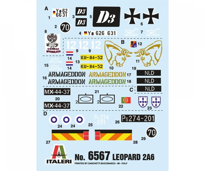 Produktbild 1:35 Leopard 2A6