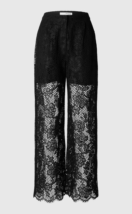 Actual product image Selected Femme Straight Fit Spitzen Hose (40)