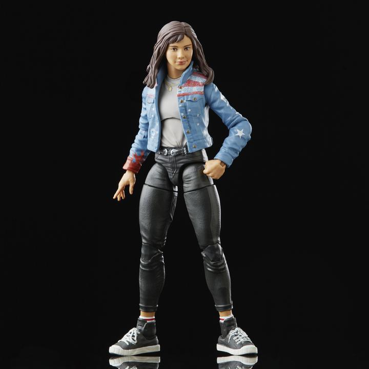 Actual product image Hasbro Legends Series America Chavez Action Collectible Figure (15 cm), 2 Accessories and 1 Build-A-Figure