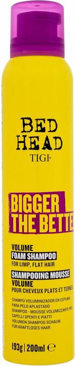 Produktbild Tigi Bed Head - Bigger The Better Volume Foam Shampoo (200 ml, Flüssiges Shampoo)